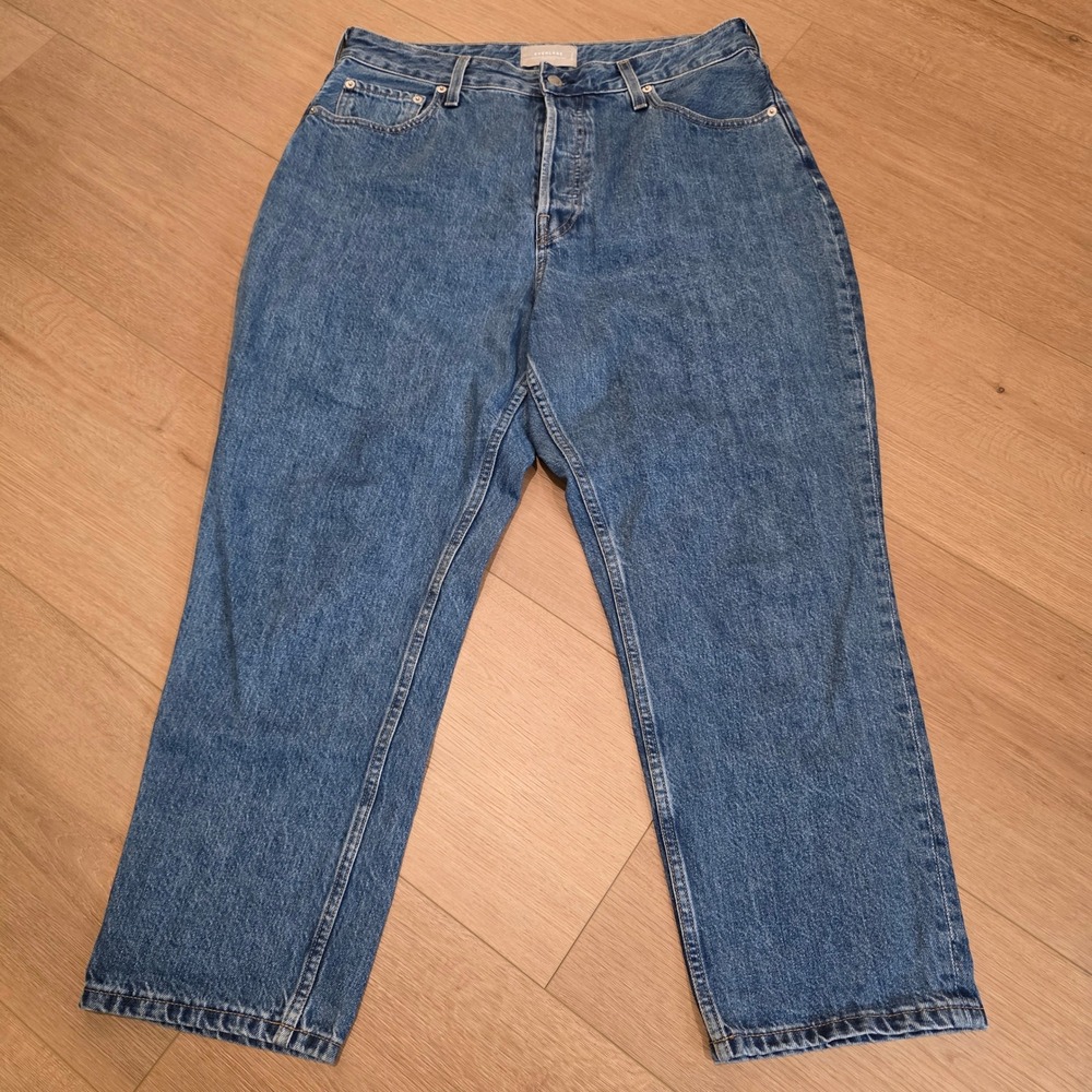 Everlane High-Rise Blue Denim Jeans